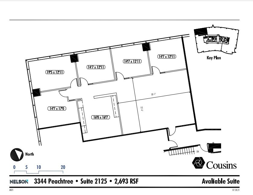 3344 Peachtree Rd NE, Atlanta, GA for lease Floor Plan- Image 1 of 1
