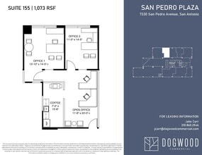 7330 San Pedro Ave, San Antonio, TX for lease Floor Plan- Image 1 of 1
