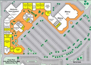 3705 W Memorial Rd, Oklahoma City, OK for lease Site Plan- Image 2 of 2