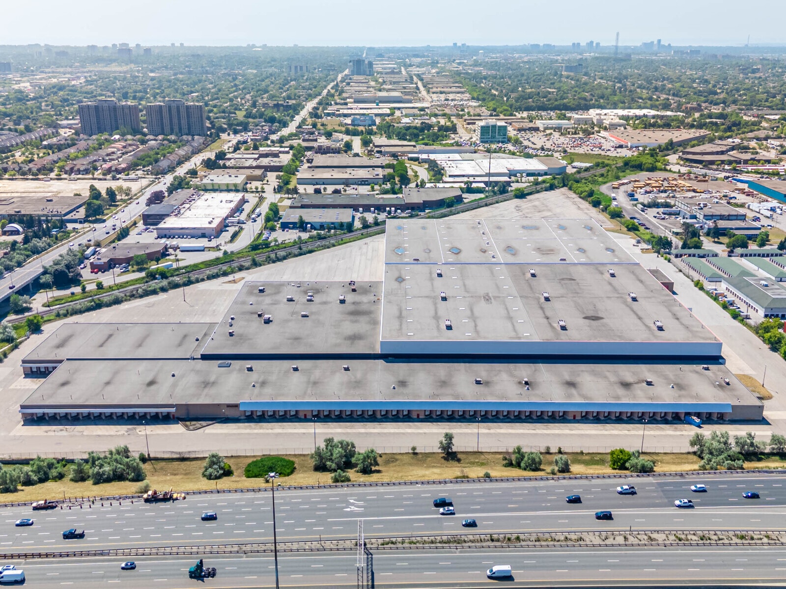 100 Metropolitan Rd, Toronto, ON for lease Aerial- Image 1 of 2