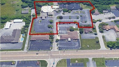 4000 N Illinois Ln, Swansea, IL - AERIAL map view