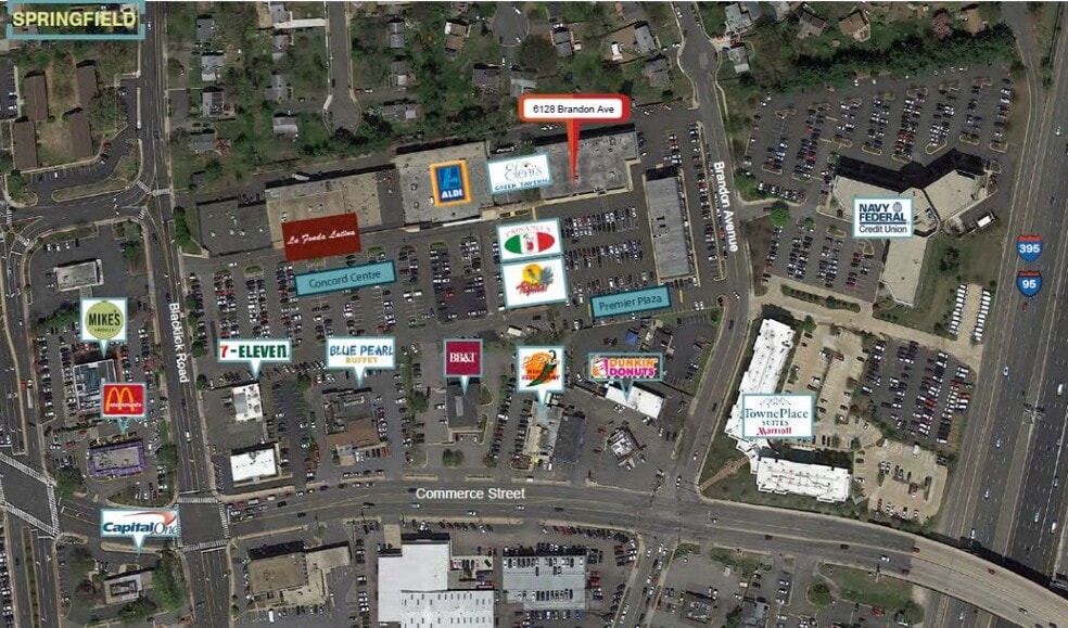 6122-6136 Brandon Ave, Springfield, VA for sale - Aerial - Image 1 of 1