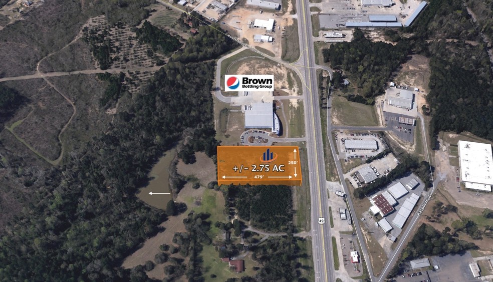 000 HWY 49 North, Hattiesburg, MS for sale - Aerial - Image 1 of 1