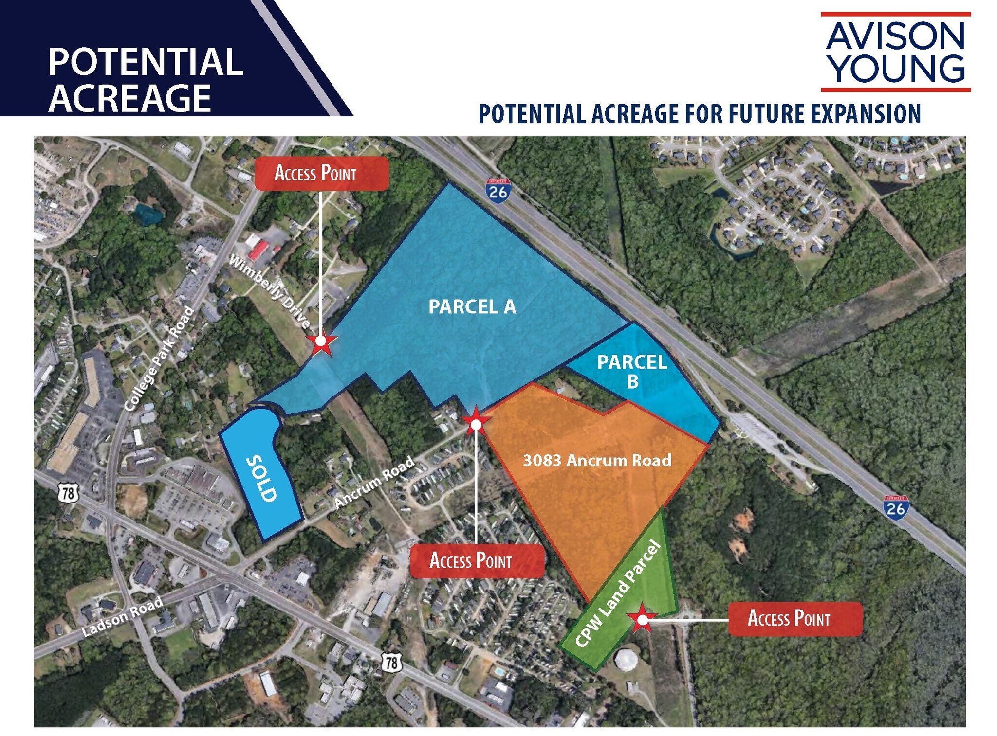 College Park Rd/Hwy 78, Ladson, SC 29456 Land for Sale