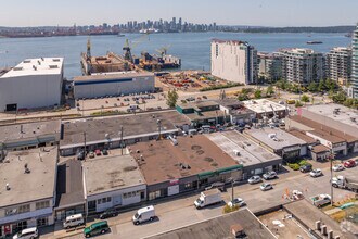 239-241 E 1st St, North Vancouver, BC - AERIAL  map view