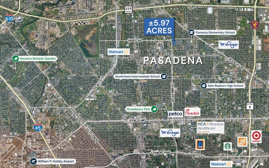 Strawberry Rd, Pasadena, TX for sale - Building Photo - Image 2 of 3