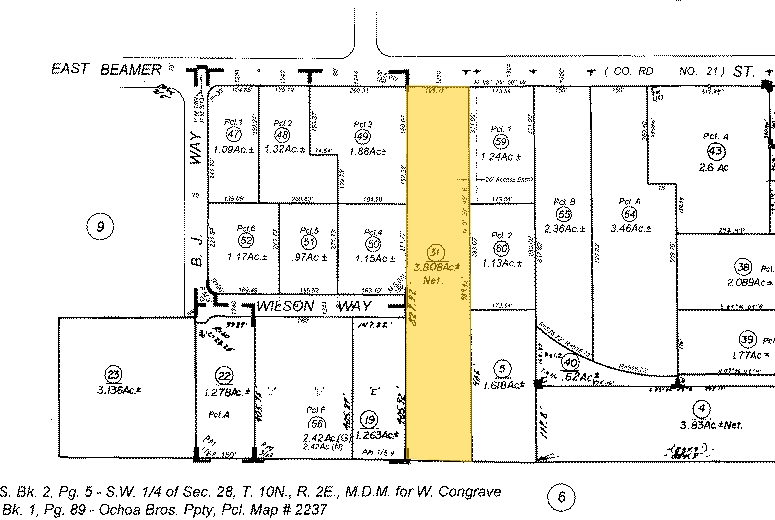 1310 E Beamer St, Woodland, CA for lease - Plat Map - Image 2 of 23