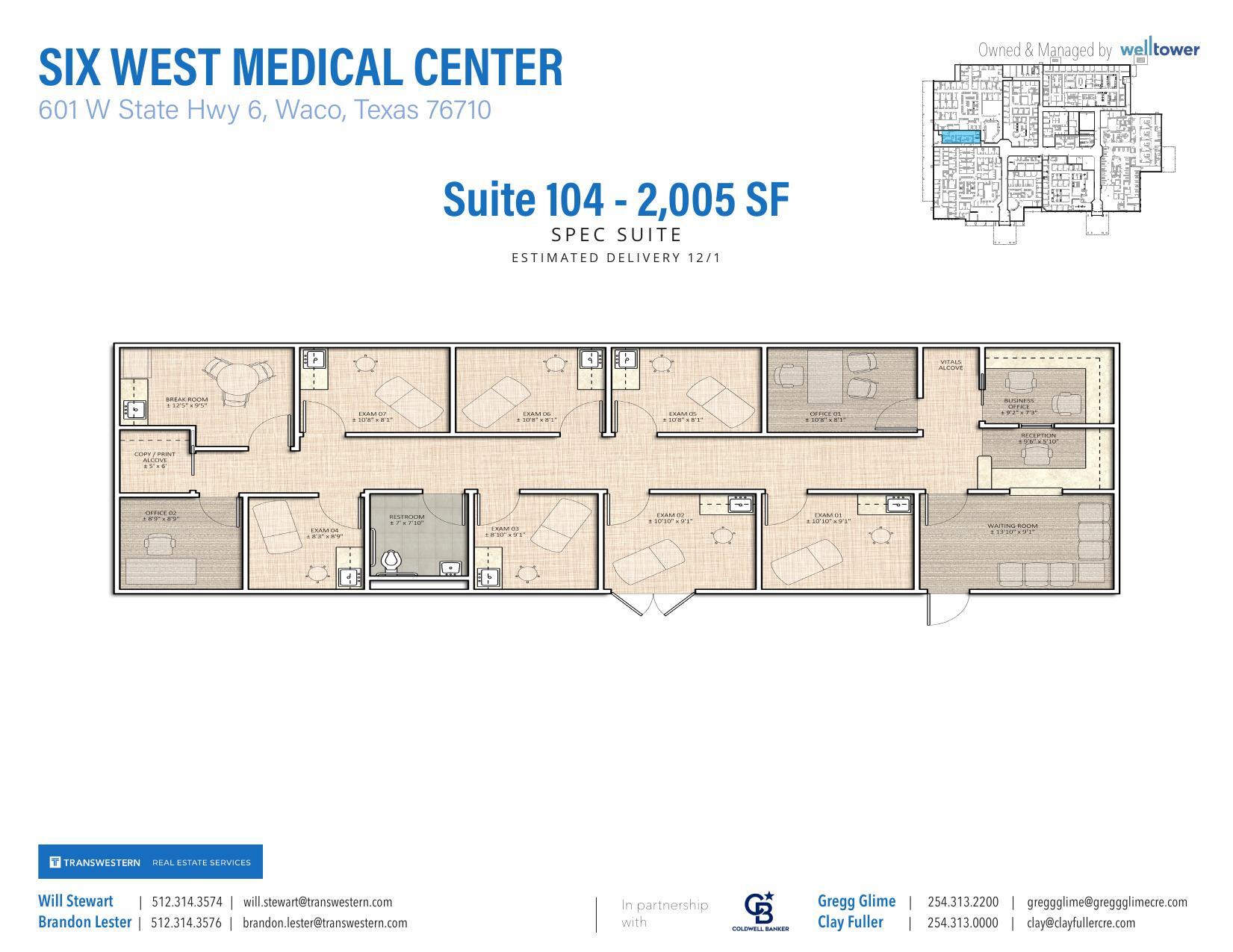 601 W State Highway 6, Waco, TX for lease Floor Plan- Image 1 of 1