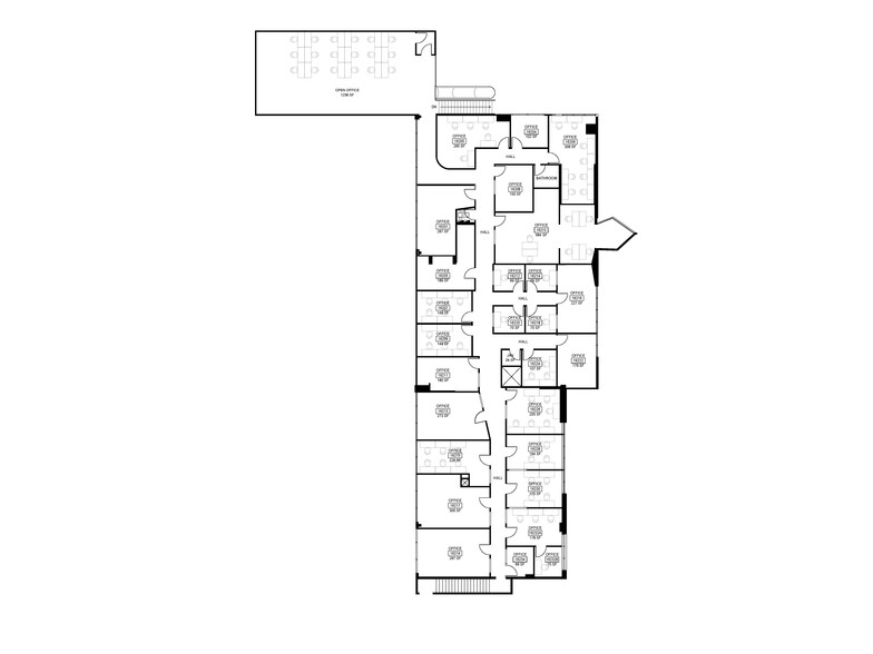 1500 Dragon St, Dallas, TX for lease - Floor Plan - Image 3 of 5