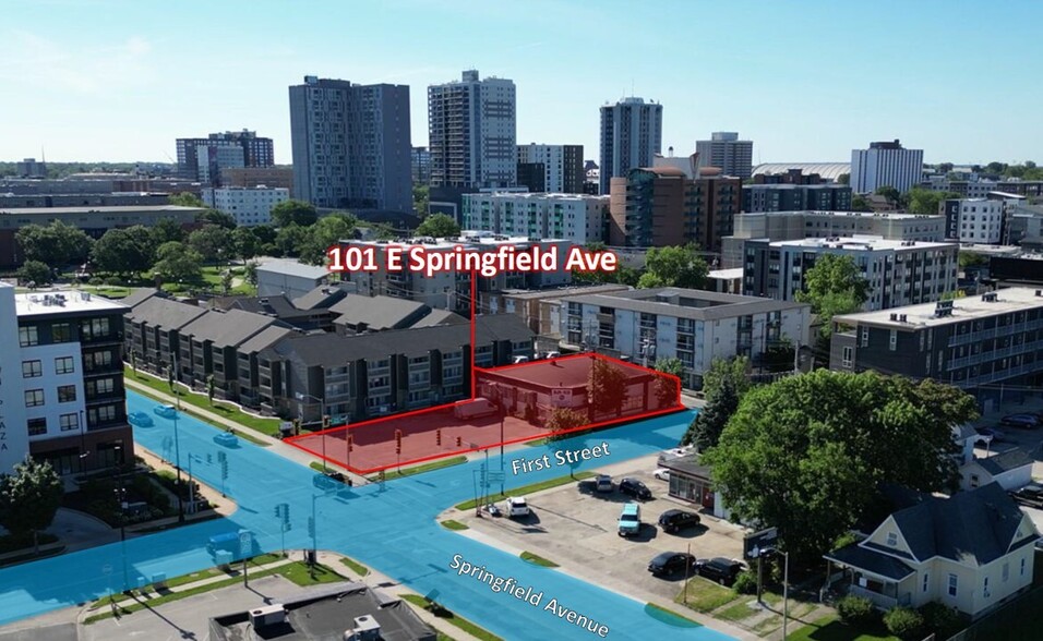 101 E Springfield Ave, Champaign, IL for sale - Primary Photo - Image 1 of 1