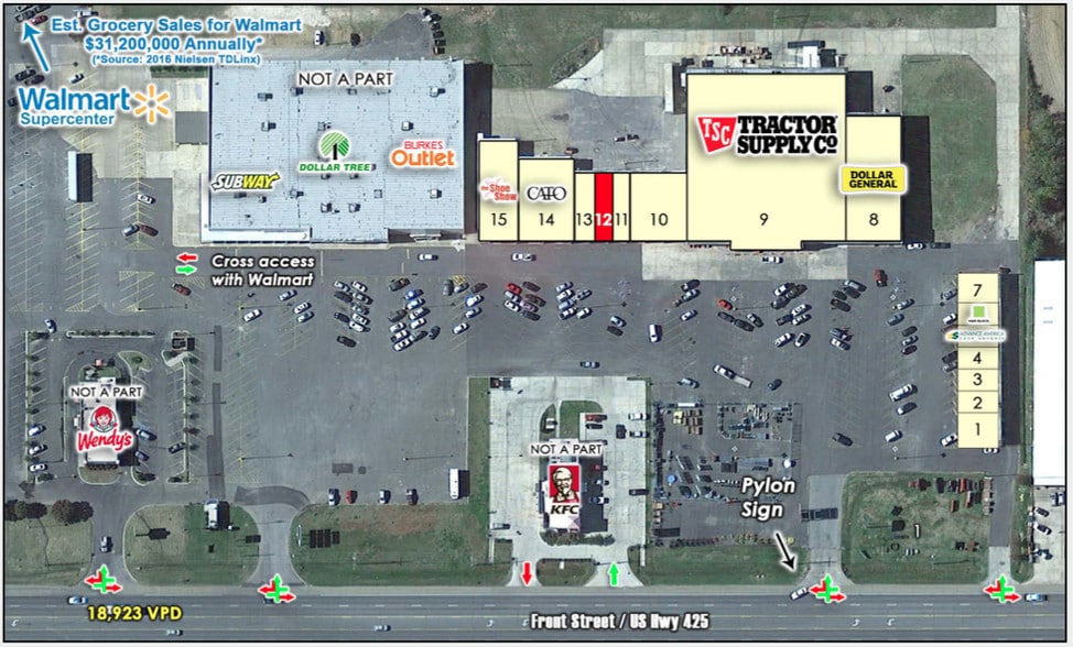 3274 - 3324 Front St, Winnsboro, LA for sale - Primary Photo - Image 1 of 1