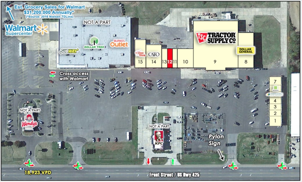 3274 - 3324 Front St, Winnsboro, LA for sale Primary Photo- Image 1 of 1