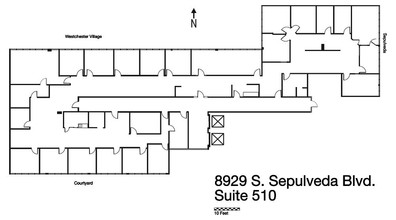 8929-8939 S Sepulveda Blvd, Los Angeles, CA for lease Floor Plan- Image 1 of 2