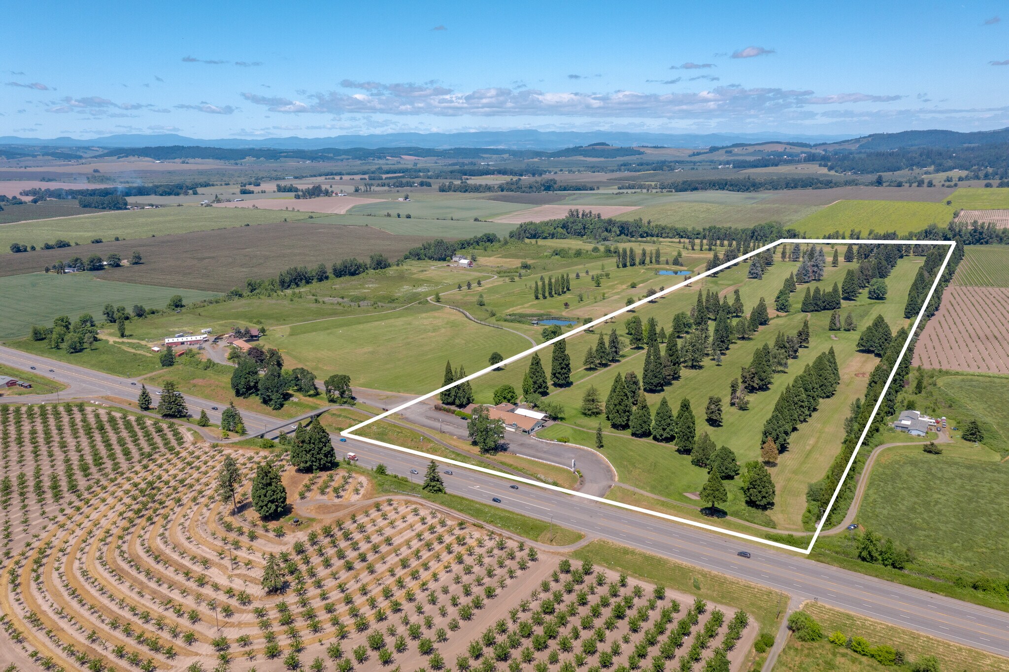 6335 Highway 22, Independence, OR for sale Aerial- Image 1 of 1
