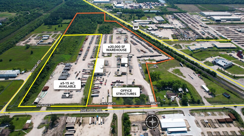 10626 Sheldon Rd, Houston, TX 77044 545 AC. Heavily Stabilized on