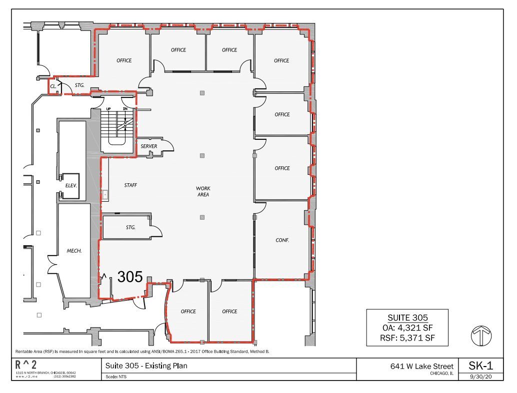 641-651 W Lake St, Chicago, IL for lease Floor Plan- Image 1 of 1