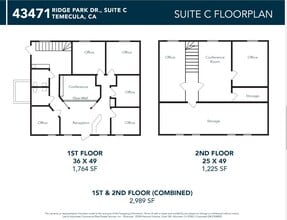43471 Ridge Park Dr, Temecula, CA for lease Floor Plan- Image 1 of 1