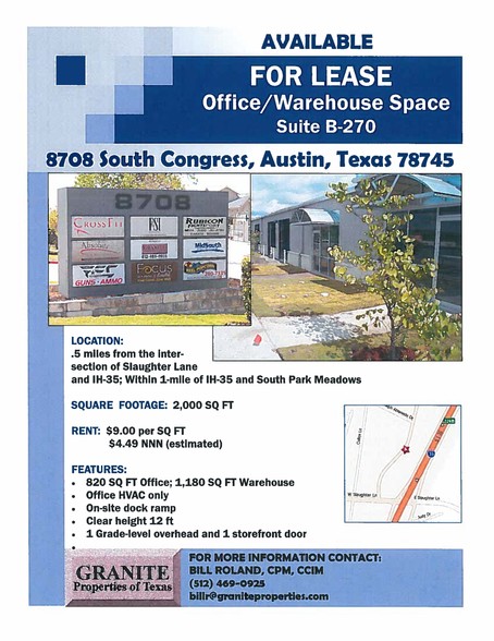 8708 S Congress Ave, Austin, TX for lease - Building Photo - Image 3 of 11