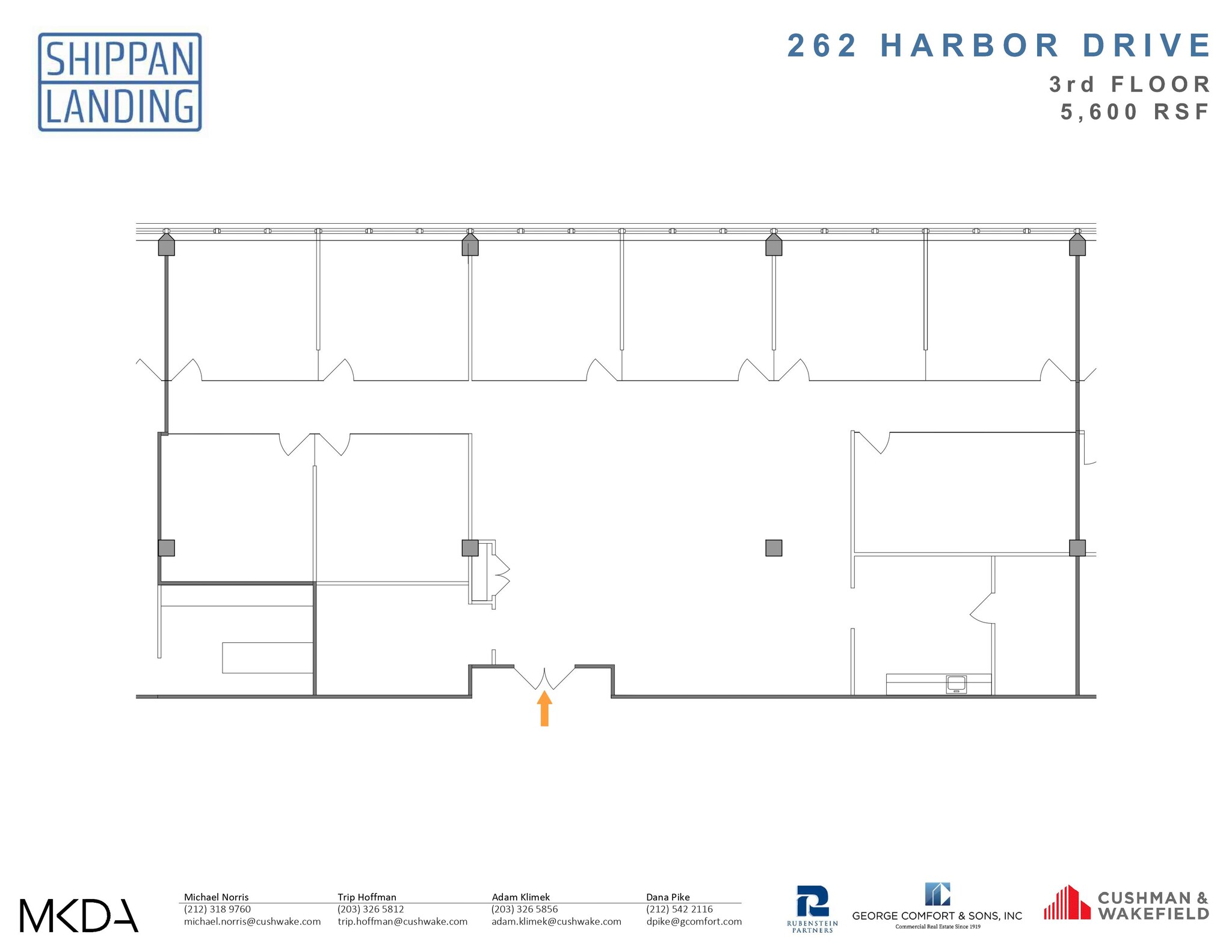 208 Harbor Dr, Stamford, CT for lease Floor Plan- Image 1 of 1