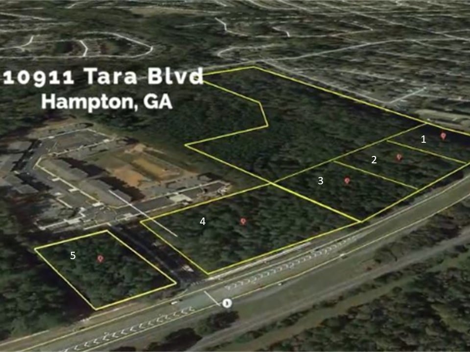 10911 Tara Blvd, Hampton, GA 30228 Commercial Lots