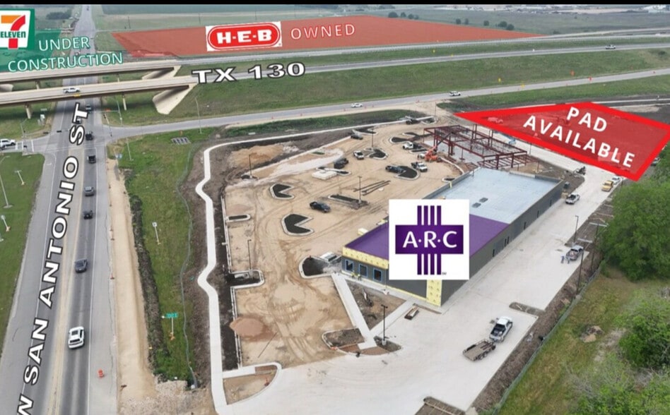 Lockhart Pad Site, Lockhart, TX for sale - Aerial - Image 1 of 4