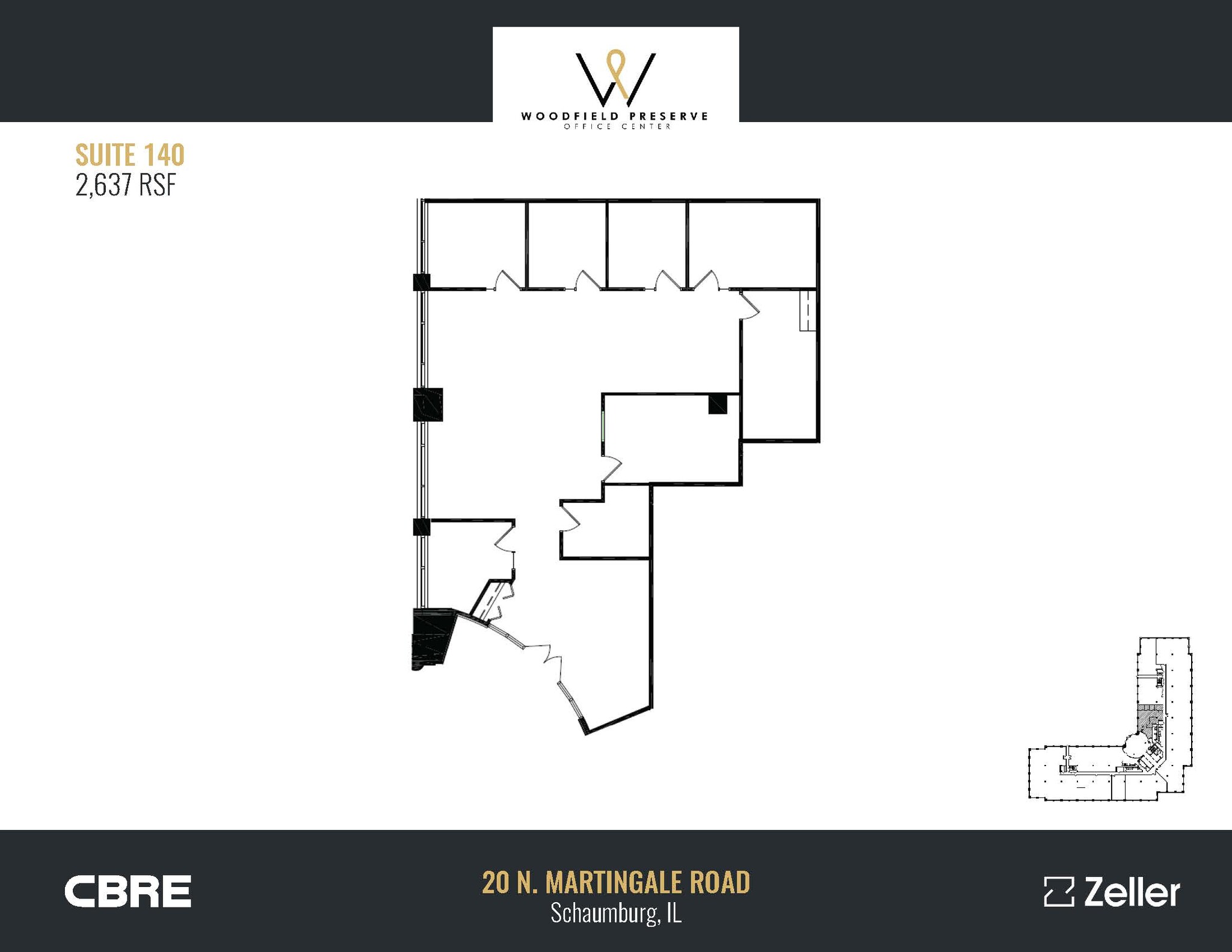 20 N Martingale Rd, Schaumburg, IL for lease Floor Plan- Image 1 of 1