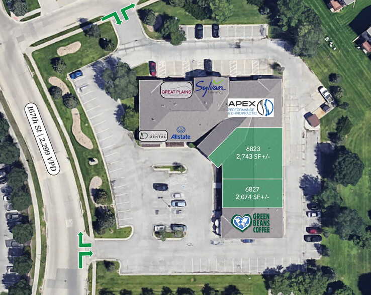 6811-6831 S 167th St, Omaha, NE for lease - Building Photo - Image 3 of 12