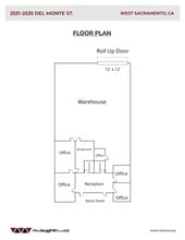 2521-2551 Del Monte St, West Sacramento, CA for lease Site Plan- Image 1 of 5