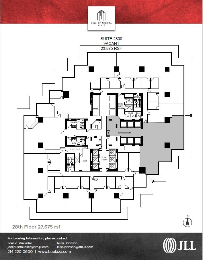 901 Main St, Dallas, TX for lease Floor Plan- Image 1 of 1