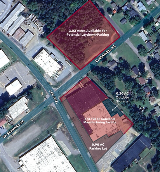 2903 Lee Ave, Sanford, NC for lease - Site Plan - Image 3 of 12