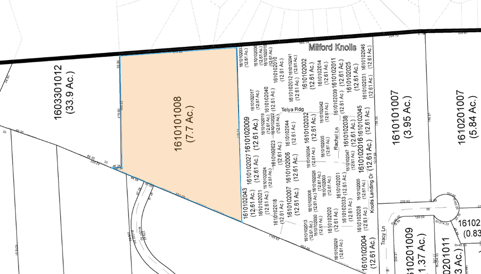 1270 W Commerce St, Milford, MI for lease - Plat Map - Image 2 of 5