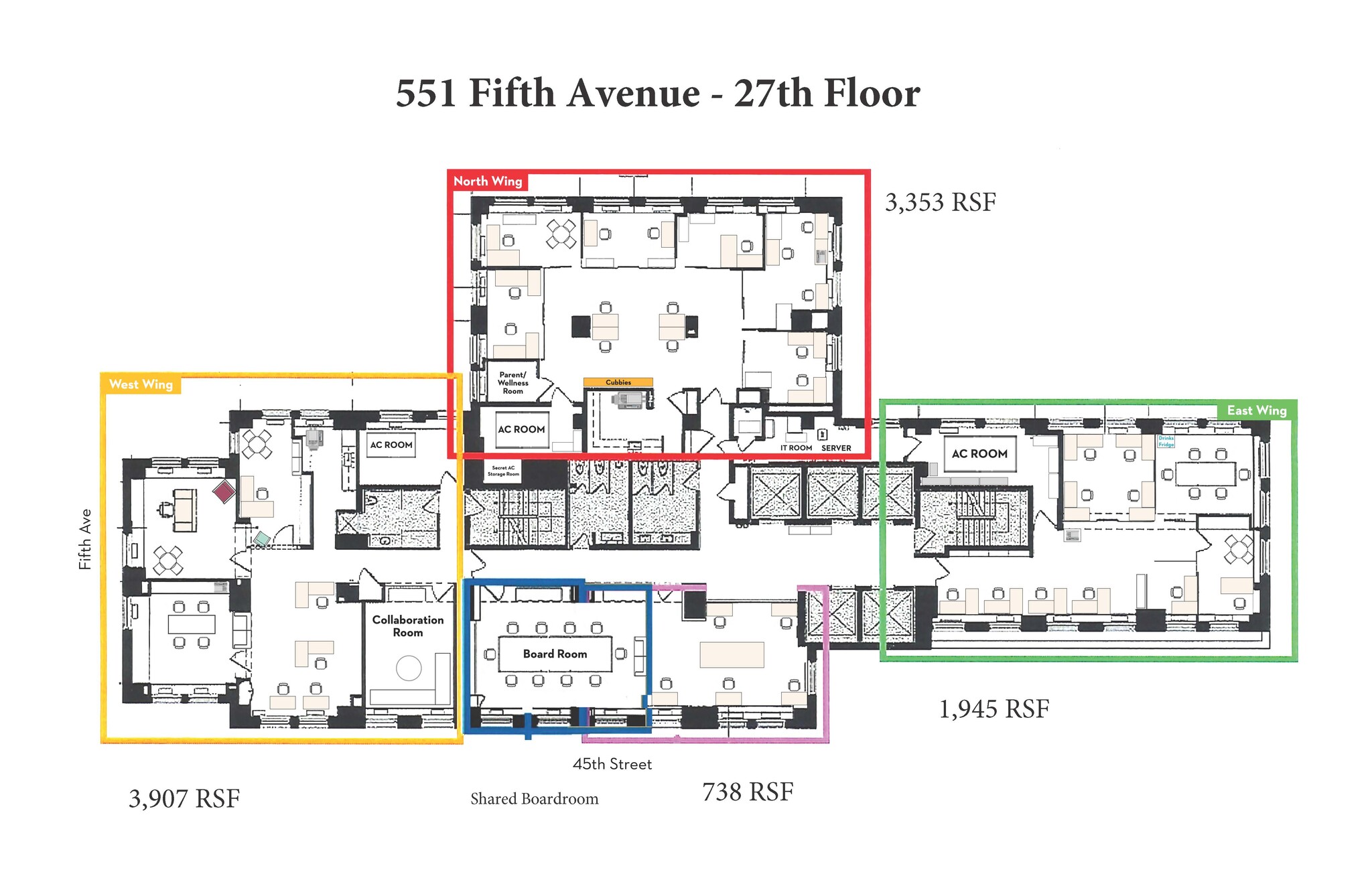 551 Fifth Ave, New York, NY for lease Floor Plan- Image 1 of 15