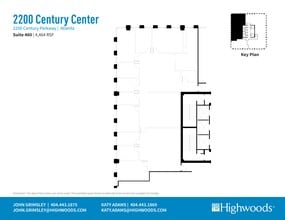 2200 Century Pky NE, Atlanta, GA for lease Site Plan- Image 1 of 1