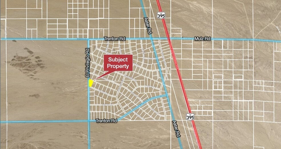 El Privilegio Rd, Adelanto, CA for sale - Primary Photo - Image 1 of 1