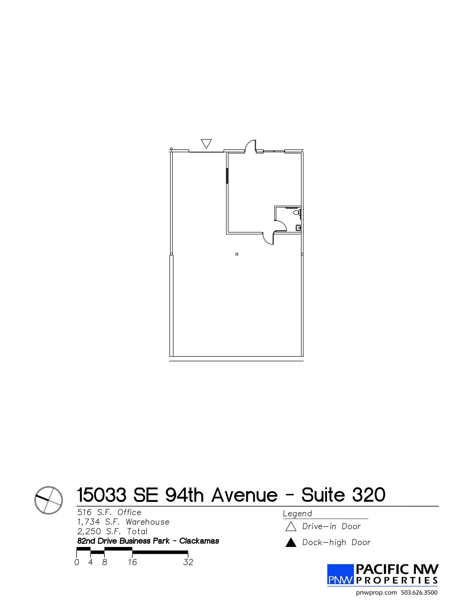 15140 SE 82nd Dr, Clackamas, OR for lease Site Plan- Image 1 of 1