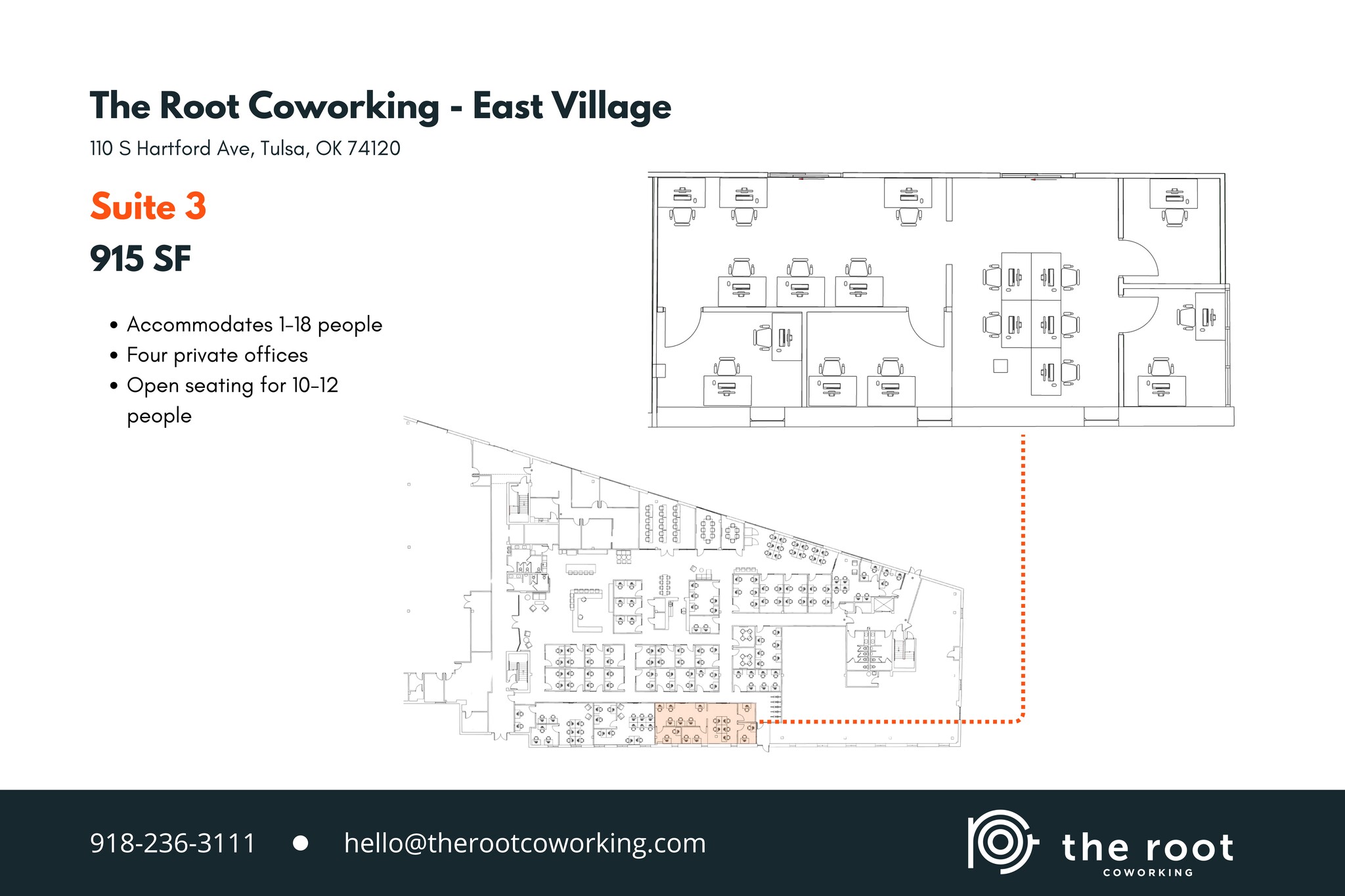 110 S Hartford Ave, Tulsa, OK for lease Site Plan- Image 1 of 7