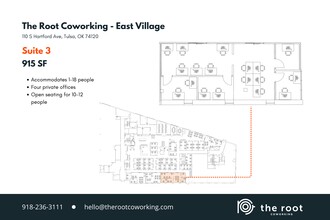 110 S Hartford Ave, Tulsa, OK for lease Site Plan- Image 1 of 7