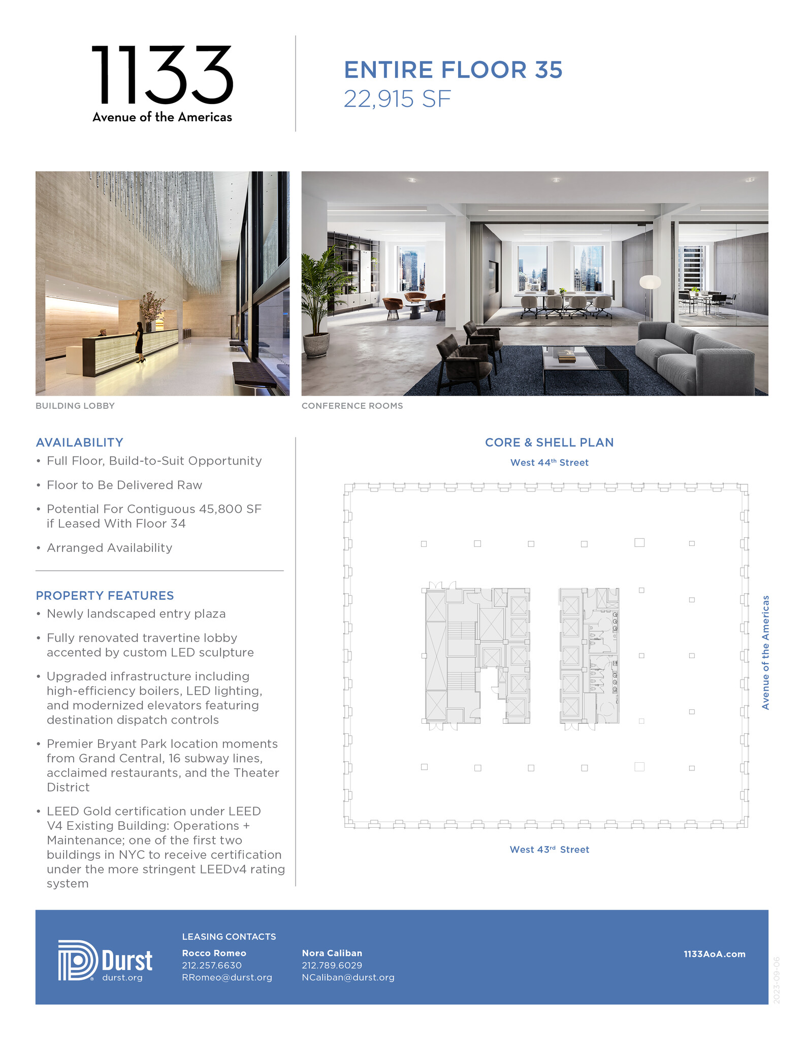 1133 Avenue of the Americas, New York, NY for lease Floor Plan- Image 1 of 1