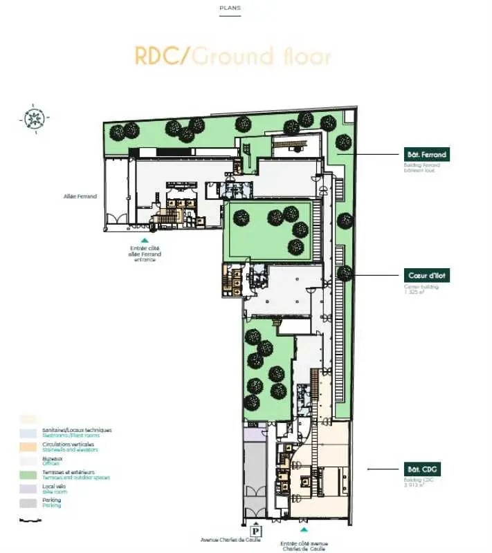 96-104 avenue Charles de Gaulle, Neuilly-sur-Seine for lease Floor Plan- Image 1 of 1