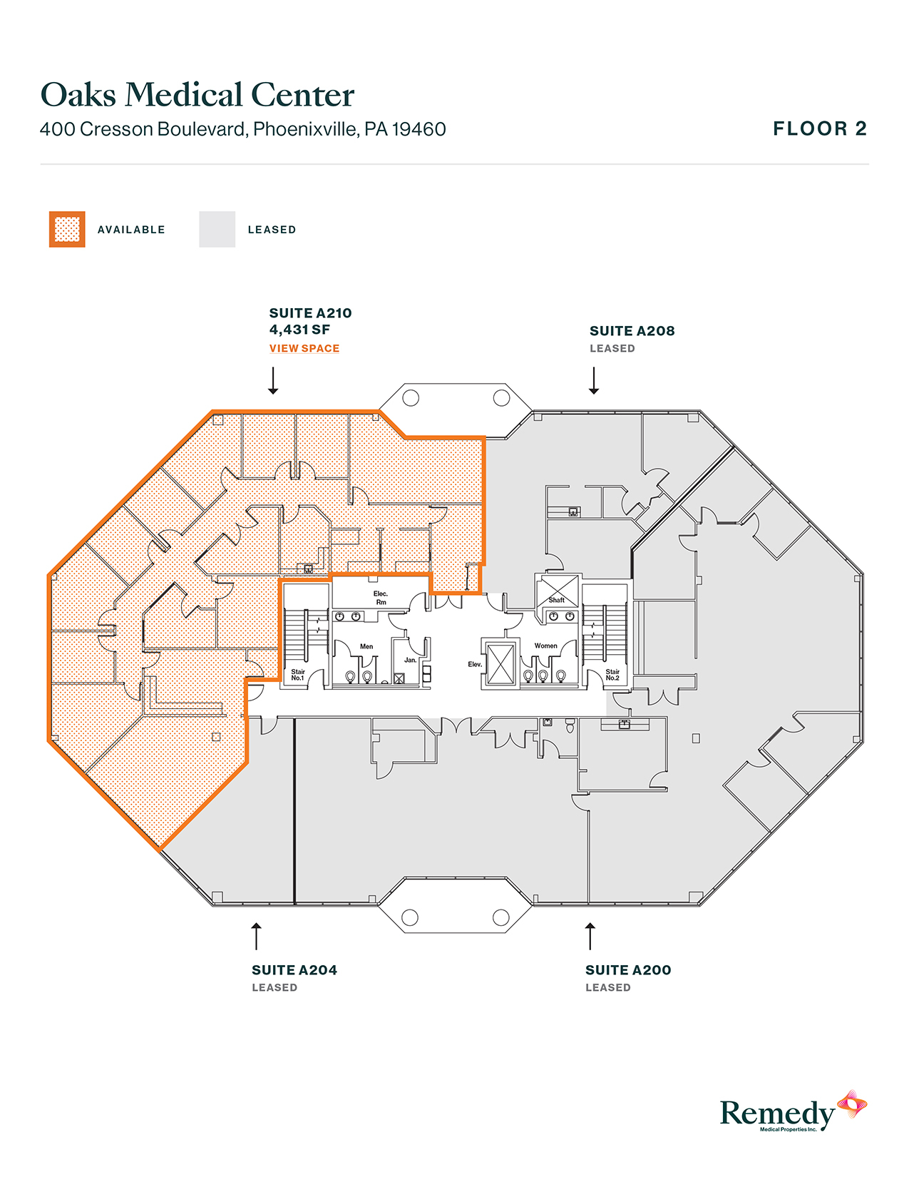 400 Cresson Blvd, Phoenixville, PA for lease Floor Plan- Image 1 of 6