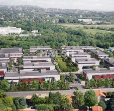 Dardilly - AERIAL map view