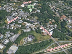 3200 Carroll Ave, Lynchburg, VA - AERIAL  map view