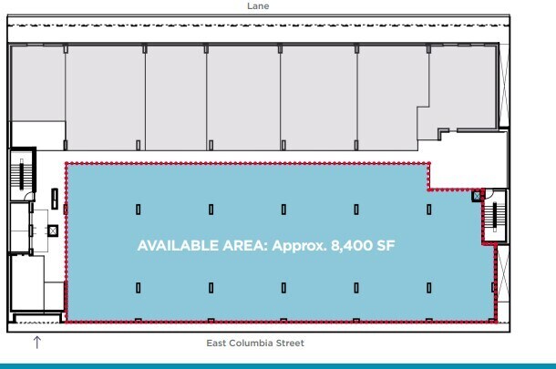 408 Columbia St E, New Westminster, BC for lease Floor Plan- Image 1 of 1