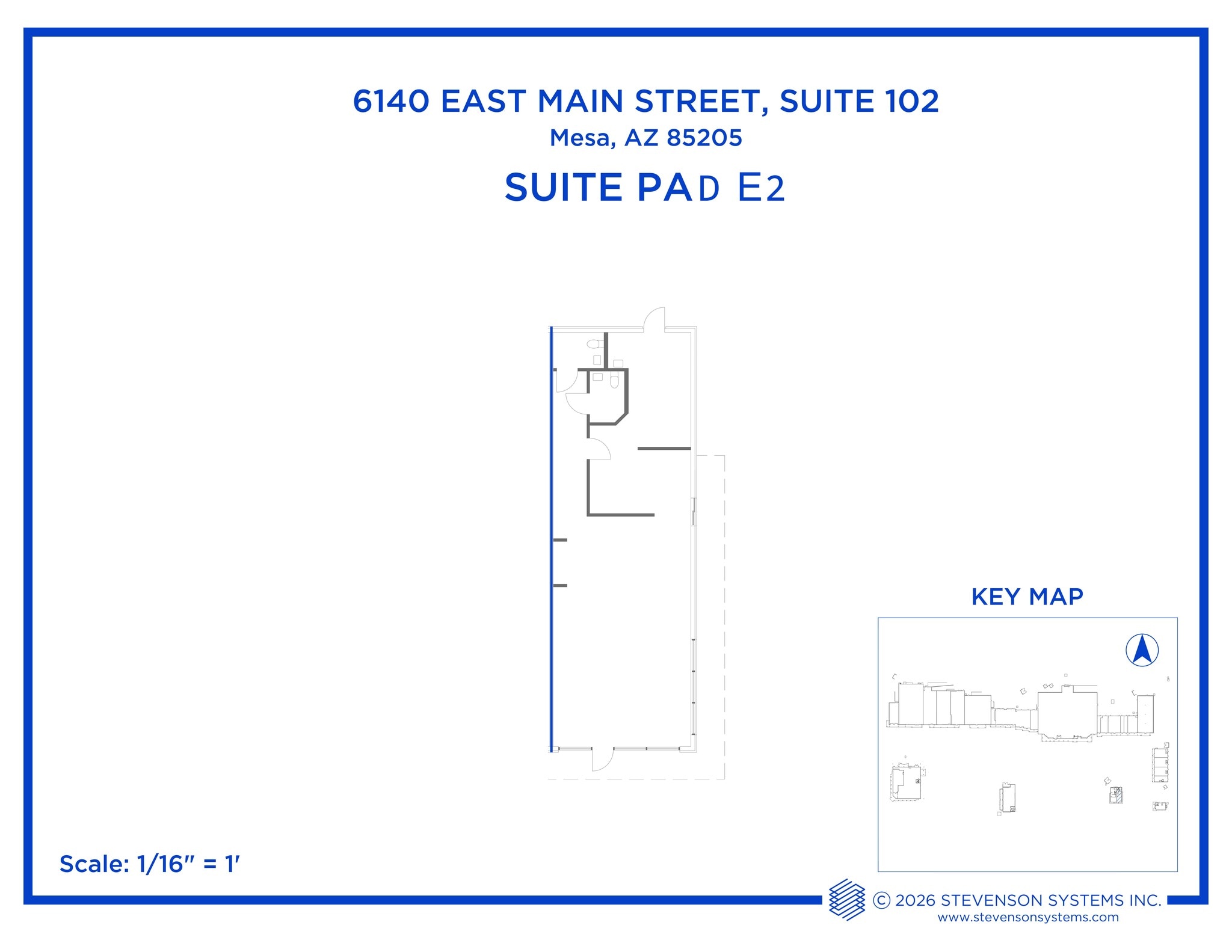 6016-6036 E Main St, Mesa, AZ for lease Site Plan- Image 1 of 1