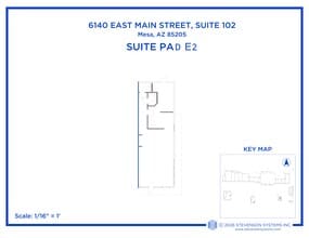 6016-6036 E Main St, Mesa, AZ for lease Site Plan- Image 1 of 1