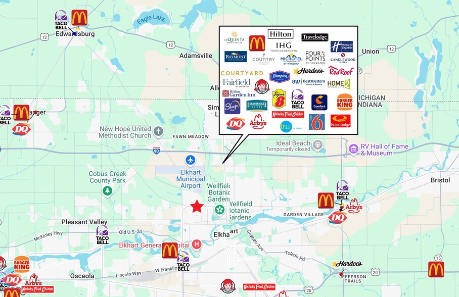 Oak St & Bristol Ave, Elkhart, IN for sale - Building Photo - Image 2 of 4