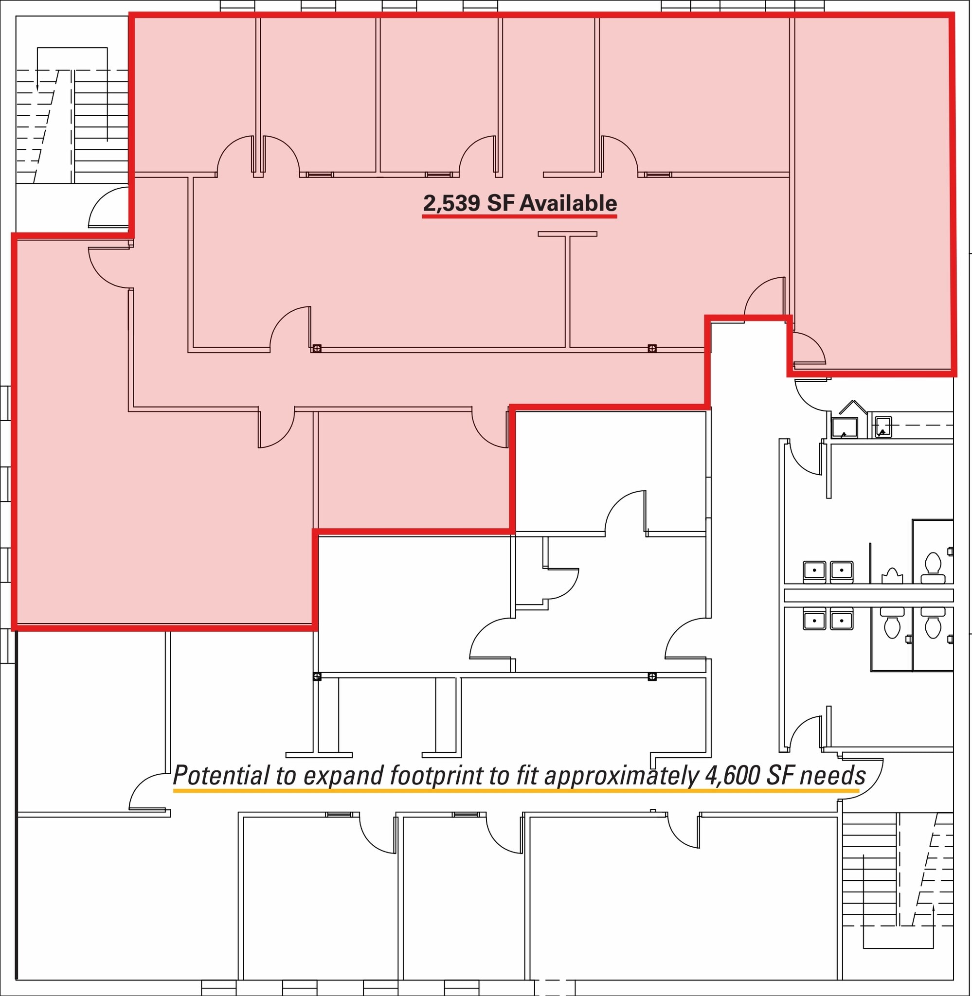 6371 Center Dr, Norfolk, VA for lease Floor Plan- Image 1 of 7
