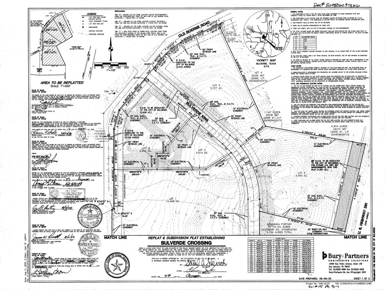 120 Bulverde Crossing Rd, Bulverde, TX for sale - Plat Map - Image 2 of 3