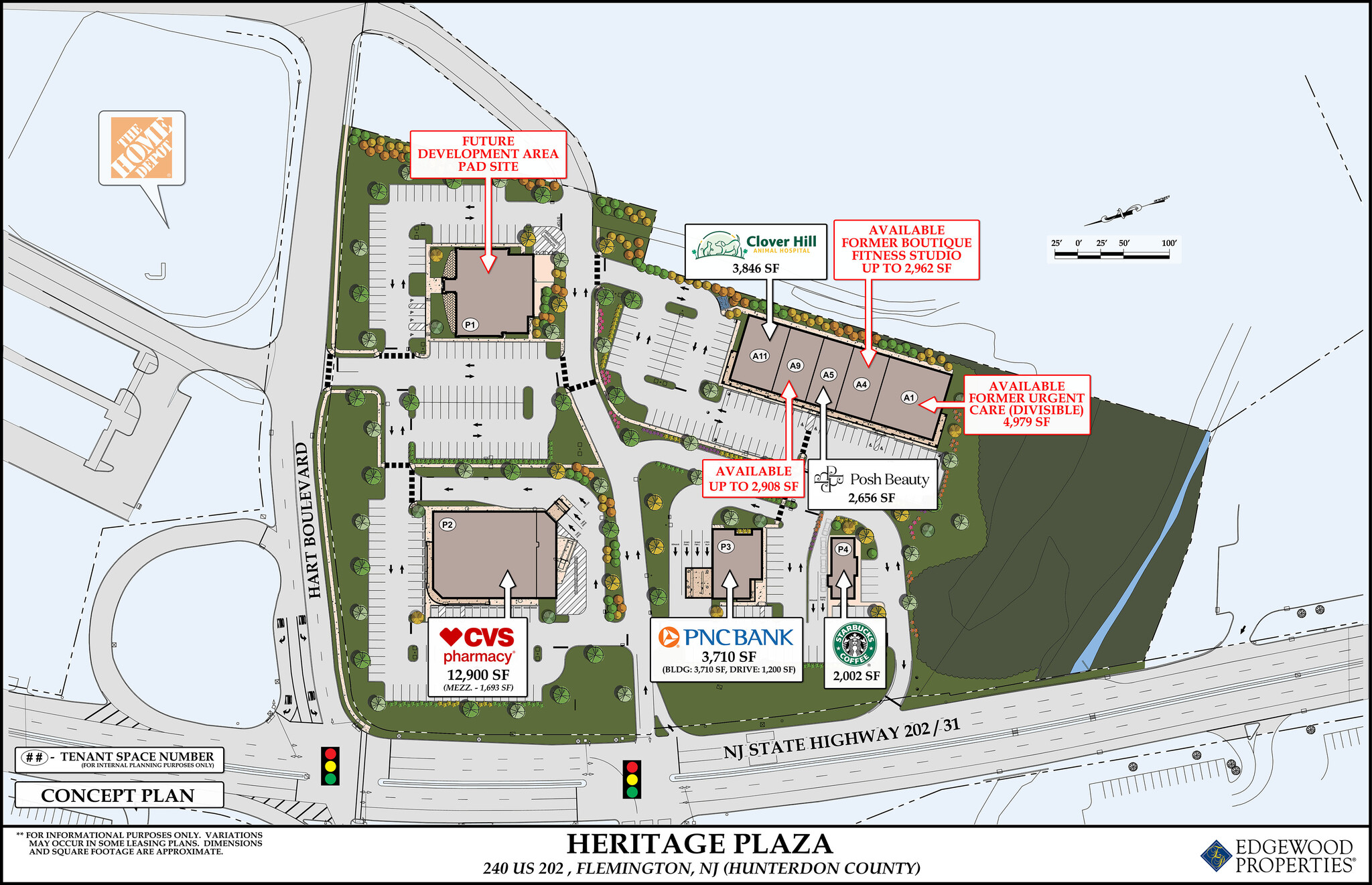 240 Route 202, Flemington, NJ for lease Site Plan- Image 1 of 1