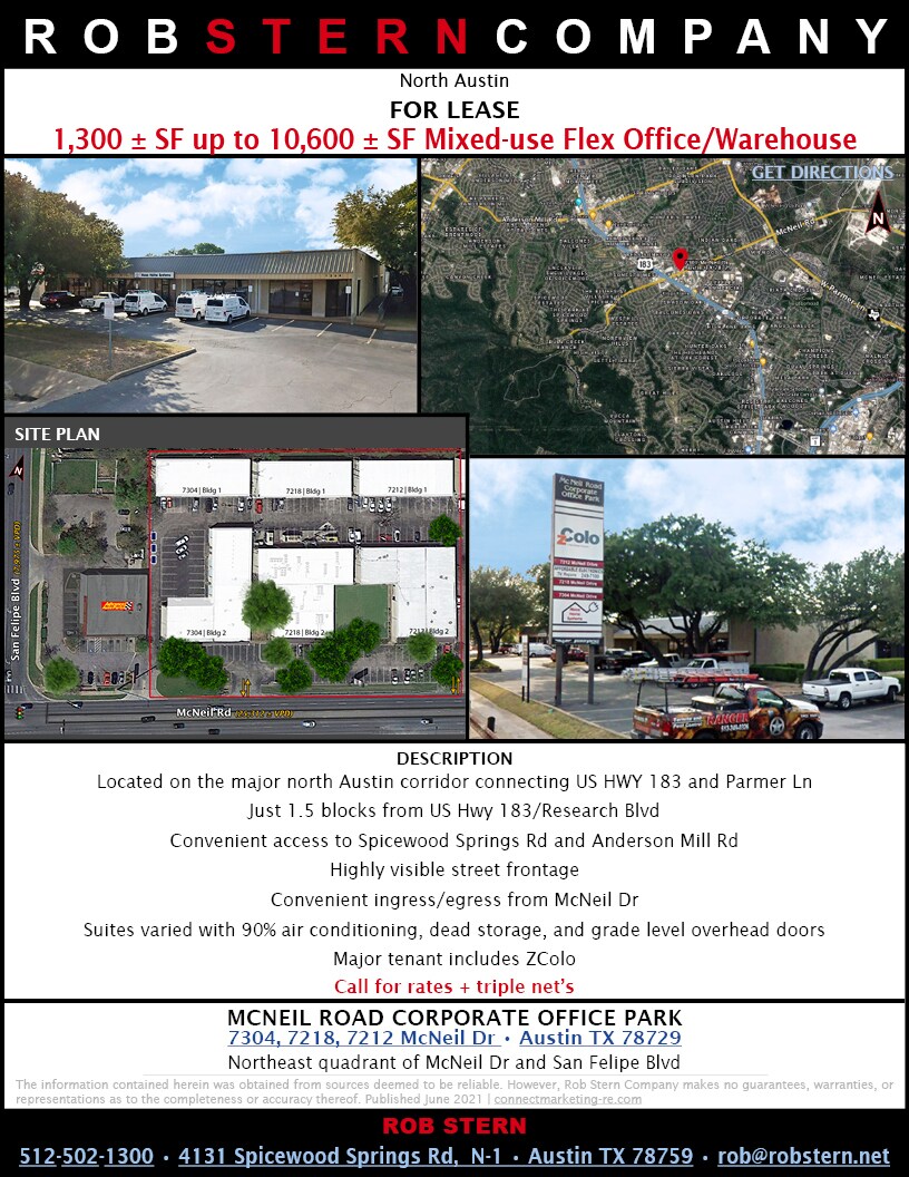 7212 Mcneil Dr, Austin, TX 78729 McNeil Road Corporate Office Park